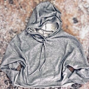 SHOP ELAN || Lightweight Hoodie in Heather Gray - SZ Large